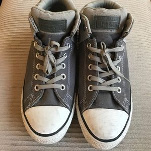 Gray Converse All Stars